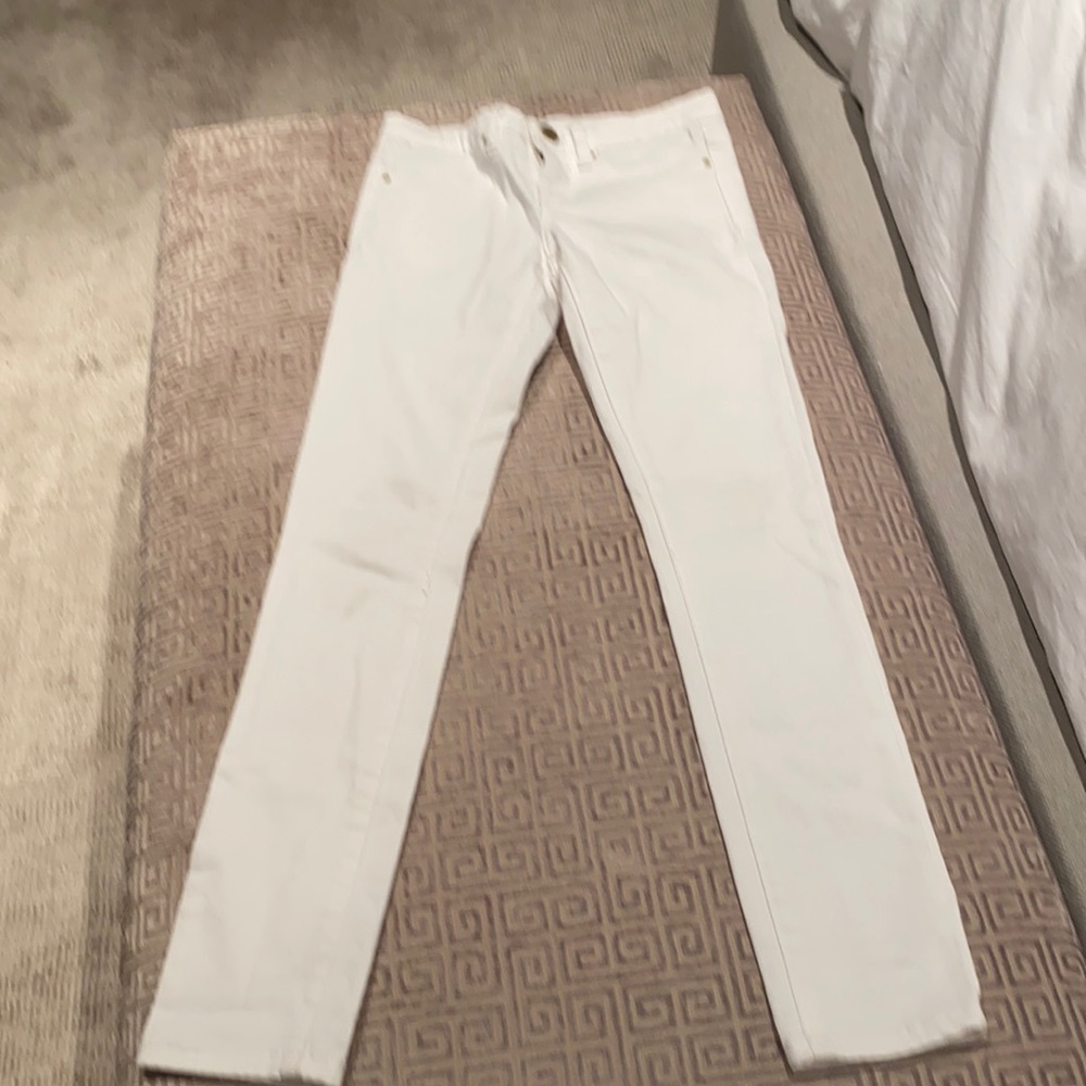 Blank NYC white jeans size 10